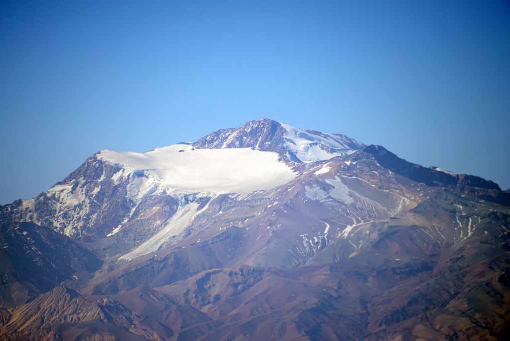 18 La Mesa, Mercedario, Alma Negra Late Afternoon From Aconcagua Camp 3 Colera